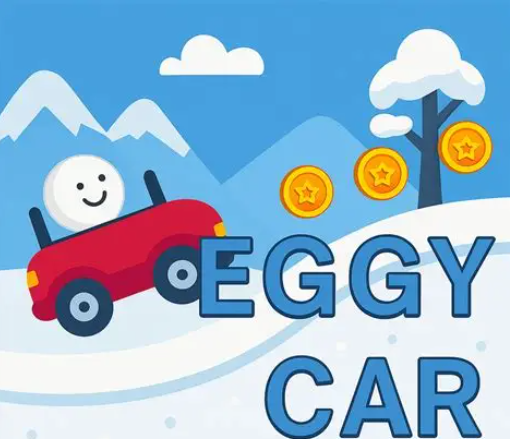 Eggy Car Freeze Power-up - Snowflake Icon